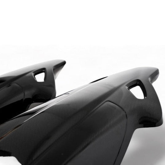 x2 carbon fiber covers adaptable to Recaro wingback 