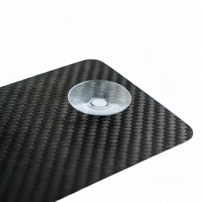 Pack 2 Carbon fiber license plate covers