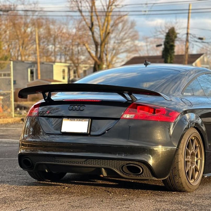 Rear spoiler for Audi TTRS 8J in carbon fiber 