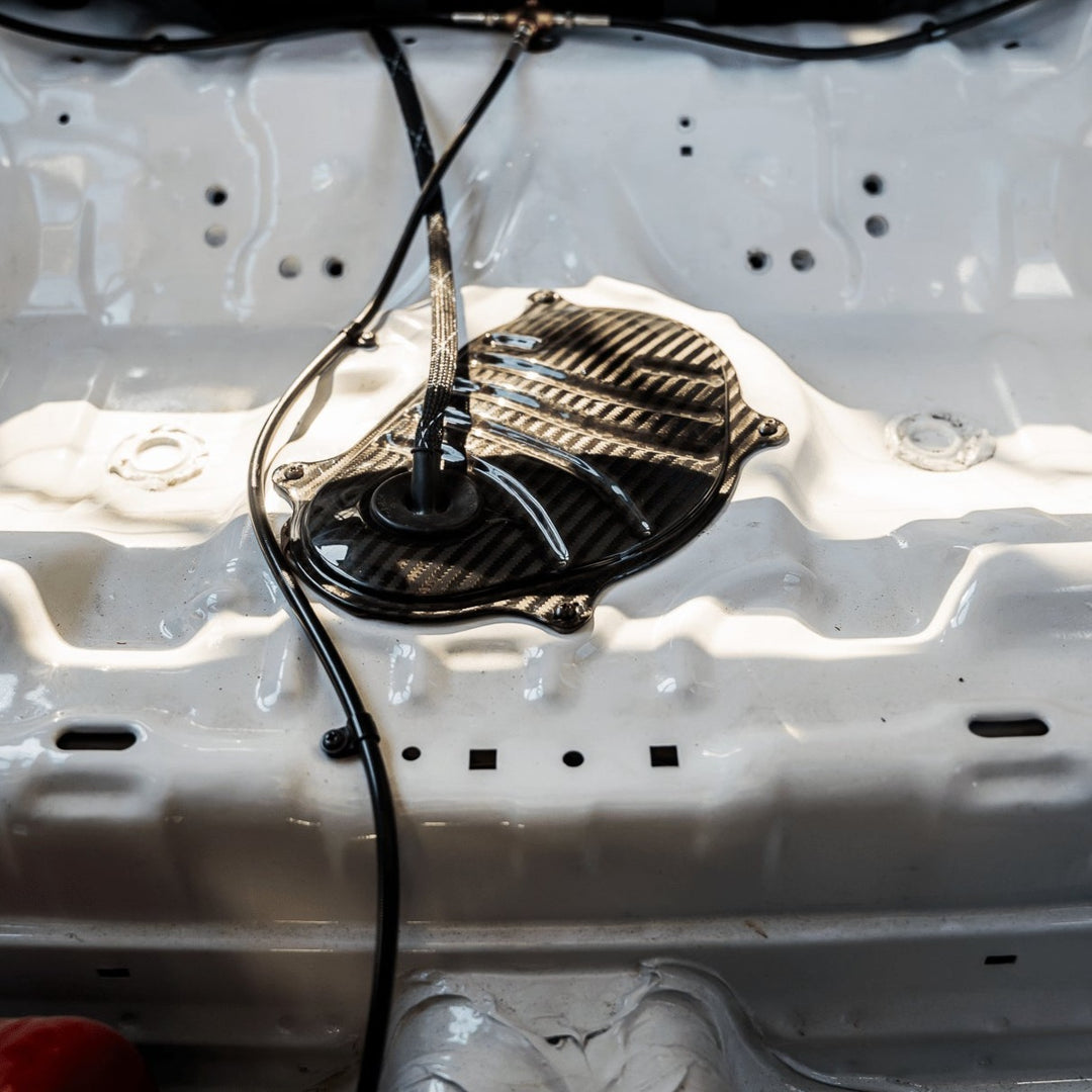 Gauge cover adaptable to Honda Civic EG/Ek/EJ in carbon fiber